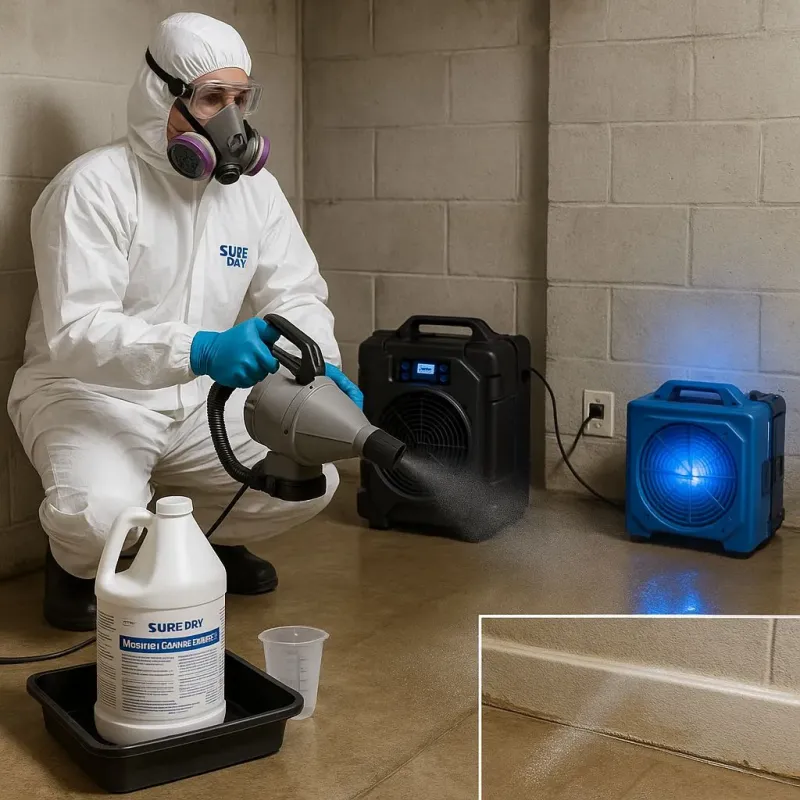 Sanitization and Odor Removal process in Alden, NY