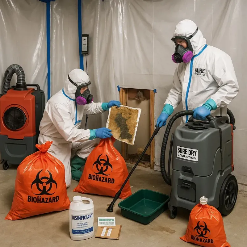 Contaminated Water Handling Protocols process in Alden, NY