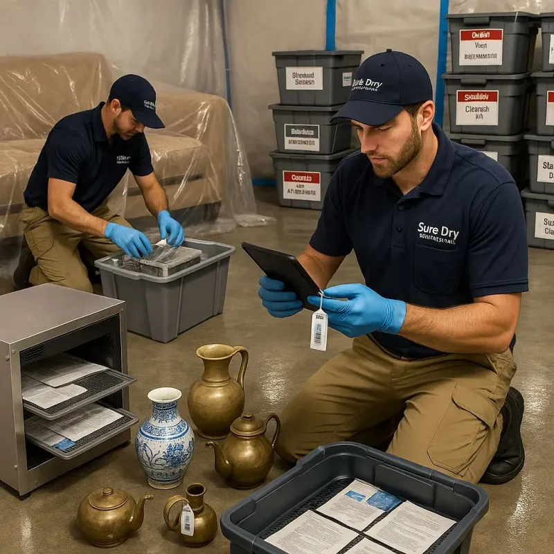 Content Protection and Restoration process in Alden, NY